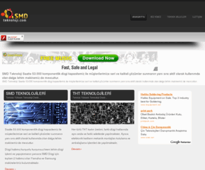 smdtechnology.com: SMD TECHNOLOGY PORTAL
TEKNOS GRUP, SMD TEKNOLOJİ, Yüzey Montaj Elamanları