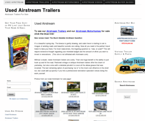 usedairstream.com: Used Airstream
We have premier used airstream trailers and campers. Largest selection of Airstream trailers for sale. If you’re looking for Airstream trailers for sale then we are the #1 choice.