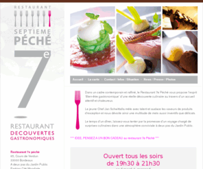 7peche.com: 7e péché
7e Péché à Bordeaux : Restaurant - Découvertes Gastronomiques