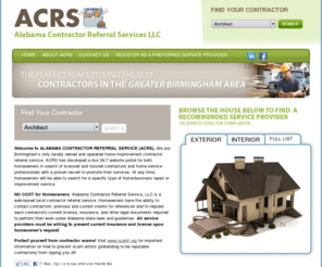 acrsbirmingham.com: ACRS | Alabama Contractors Referral Services
Alabama Contractors Referral Services helps you find local contractors to help you with all your home improvement needs.