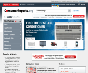 consumerreportstv.net: Consumer Reports: Expert product reviews and product Ratings from our test labs
Product reviews and Ratings on cars, appliances, electronics and more from Consumer Reports.