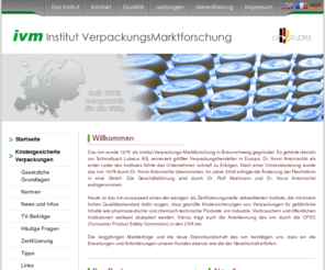 kindersicherheit.biz: Kindergesicherte Verpackungen - Prüfung & Zertifizierung - ivm Institut VerpackungsMarktforschung
Prüfung und Zertifizierung von kindergesicherten Verpackungen.