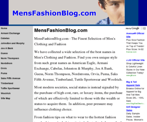 mensfashionblog.com: Men's Fashion Blog - Home
Information about women's clothing and fashion