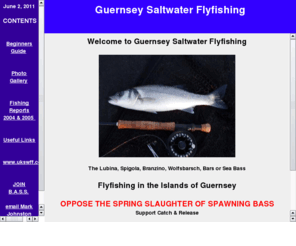 swff.co.uk: Guernsey Saltwater Flyfishing
Saltwater flyfishing in the islands of Guernsey