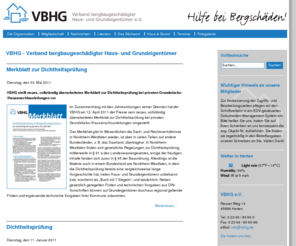 xn--bergschden-w5a.com: VBHG - Verband bergbaugeschädigter Haus- und Grundeigentümer
VBHG - Verband bergbaugeschädigter Haus- und Grundeigentümer