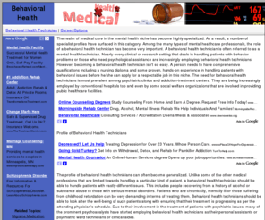 behavioralhealthtechnician.com: Behavioral Health Technician -- Career Choices
Get a high paying job as a behavioral health technician.  High demand and flexible hours.