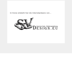 cyanblau.com: SVDesign.eu
Wir sind Ihr Partner fr Webhosting, Webdesign, Printdesign