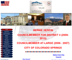 herpins.com: Bernie Herpin for City Council
