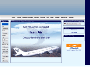 iran-air.de: IranAir Airline der Islamischen Republik Iran
IranAir Airline der Islamischen Republik Iran