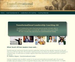 leadershiptransformational.com: Transformational Leadership Coaching
Transformational leadership and life coaching training