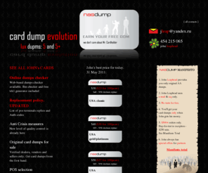 nasdump.com: NasDump - card dumps for sale
card dumps, card dumps for sale, dumps selling, track2, scimmed dumps, original card dumps, tracks for sale, dumps vendor, card dumps vendor