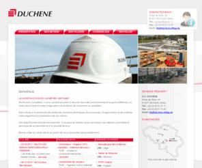 duchene-sa.com: S.A. Duchene - Entreprise générale de construction
Nos métiers de la construction : Génie Civil, Immeubles résidentiels, bâtiments industriels, travaux de rénovation, menuiserie générale, éléctrification de chemins de fer, construction de stations d'épurations