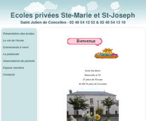 ecoledesaintjulien.com: Ecoles privées Ste-Marie et St-Joseph
Ecoles privées de Saint Julien de Concelles