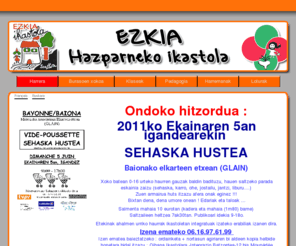 ezkia.org: Ezkia - Hazparneko ikastola
