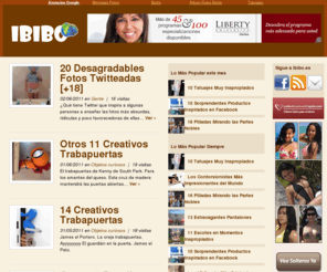 ibibo.es: Un blog sobre cosas raras y curiosas - Ibibo.es
Un blog sobre cosas raras y curiosas!