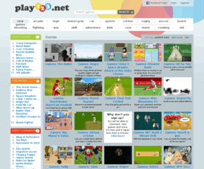 play123.net: GAMES
Free online games. We have arcade, shooting games, fighting games, logic games and more