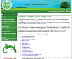 southernecologicalsolutions.info: Habitat Surveys, Tree Surveys and Ecological Consultancy at SES
Southern Ecological Solutions has an in house implementations team and offers a one-stop shop for your ecological needs, from ecological surveys to ecological fencing.