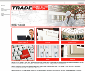 trade-windowsdirect.co.uk: Trade Windows / Doors Direct - Trade Windows - London / Colchester / Essex
We manufacture and supply windows, doors, conservatories and roofline products. We supply high quality window and door systems to the construction sector