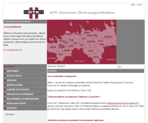 harjuytk.ee: Harjumaa Ühistranspordikeskus - ESILEHT
MTÜ Harjumaa Ühistranspordikeskus