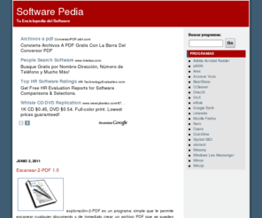ngopedia.com: NGOPedia - Tu enciclopedia del software | Software Pedia
 - Software Pedia es una página que te brinda la mayor y más detallada enciclopedia de programas que utilizamos en Internet. El objetivo de está página. El