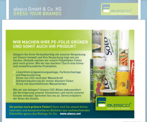 power-shrink.com: alesco | Flexible Verpackungslösungen: Schrumpffolie, Verpackungsfolie, Bioplastics, Schrumpfhauben, Biobeutel, Biofolien und Lebensmittelfolie - Startseite
alesco - ist ein führender europäischer Hersteller von flexiblen Kunstofffolien und Biofolien (Bioplastics) für food- und non-food Märkte