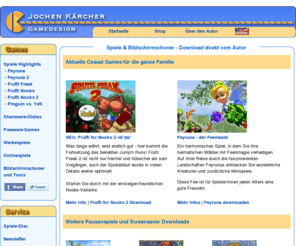 shareware-hits.de: Spiele Downloads für die ganze Familie direkt vom Entwickler
Download familientauglicher  Computerspiele direkt vom Autor Jochen Kärcher