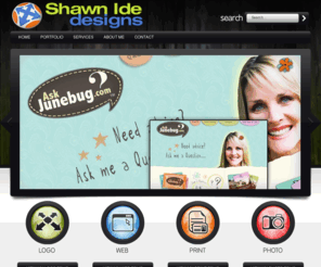 shawnide.com: Shawn Ide Designs |
Shawn Ide is a Nashville, TN based graphic designer focusing mainly on web and logo design. He also is proficient in print as well. Shawn currently has a day job, but he is looking for freelance design opportunities.