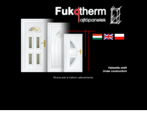 fukotherm.com: FukoTherm ajtópanelek, doorpanels
FukoTherm ajtópanelek, doorpanels