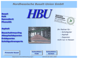 hbu-gmbh.com: Nordhessische Basalt-Union GmbH
