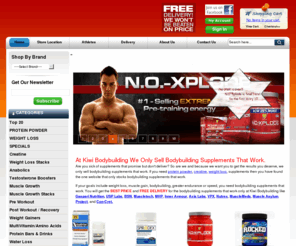 kiwibodybuilding.co.nz: Bodybuilding supplements that work only at Kiwi Bodybuilding
For bodybuilding supplements that work visit Kiwi Bodybuilding to get the best bodybuilding supplements at the best price. 