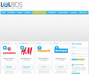 lolbids.com: | LOLBIDS » Best Bid, Last Laugh
Lolbids offers high quality Penny Auctions on Brand New Products. Save big on new Led Televisions, apple products, laptops, and more. Bid with confidence, win and LOL.