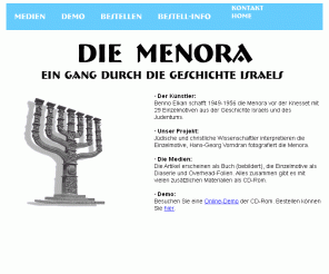 Menora.de Die Menora ein Gang durch die Geschichte Israels