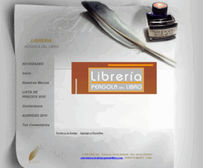 pergoladellibro.com: www.pergoladellibro.com
 pergoladellibro.com es una libreria con el mas completo surtido de productos de todas las marcas, conzcanos