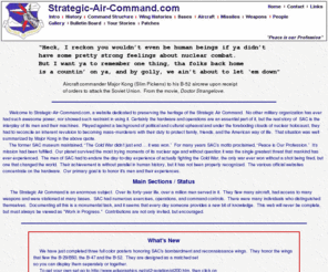 strategic-air-command.com: Home Page - Strategic-Air-Command.com
