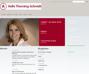 thorning-schmidt.dk: Socialdemokraterne - Helle Thorning-Schmidt

