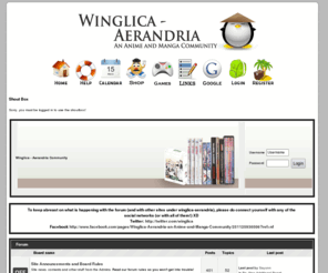 winglicans.com: An Error Has Occurred!
An Error Has Occurred!