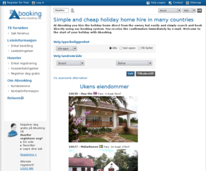 abooking.net: Abooking  your holiday starts here!
