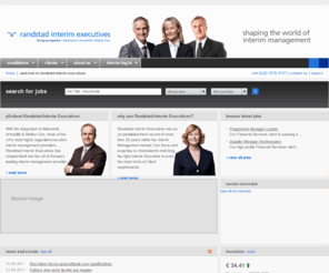 albemarle.co.uk: Executive Interim Management – Interim Management Services – Interim Recruitment
Part of Randstad Group, Albemarle Interim Management Limited is the UK’s leading company dedicated to providing executive interim management services to companies.