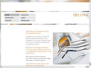 beutin-dental.com: HOME
innovative Dentalprodukte