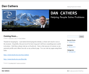 dan.co: Dan Cathers
Helping People Solve Problems