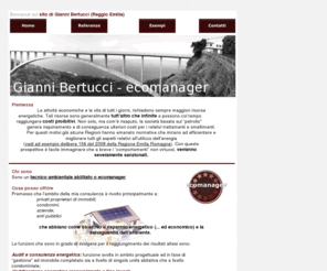 ecomanagergiannibertucci.com: Gianni Bertucci Ecomanager
Gianni Bertucci Ecomanager e consulente ecoamministrazione condomini