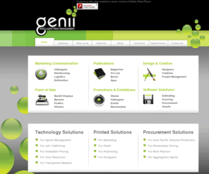 genii.com.au: In a nutshell expertly buy, manage and deliver quality print solutions to customers across many sectors and in many parts of the world.
{$meta_description}