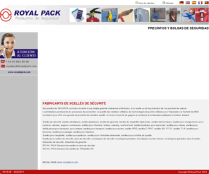 securityseal.es: Royal Pack - Fabricant de scélles de sécurité
Royal Pack - Fabricant de scélles de sécurité