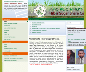 hibirsugarethiopia.com: Hiber Sugar Ethiopia
Hibir Sugar Share Company