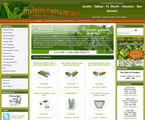 hpsgrowlights.com: Texas Hydroponics &...
Texas Hydroponics is the largest hydroponics supplier in the Texas market.  Our huge purchasing volume allows us to offer competitive pricing on the finest gardening equipment available anywhere.