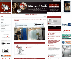 kitchenbathexpo.com.br: Feira Internacional de Produtos e Acessórios para Cozinha e Banheiro
Feira Internacional de Produtos e Acessórios para Cozinha e Banheiro - 22 a 25 de março de 2011