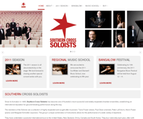 southernxsoloists.com: Southern Cross Soloists
Southern Cross Soloists - one of Australia’s most successful and widely respected chamber ensembles