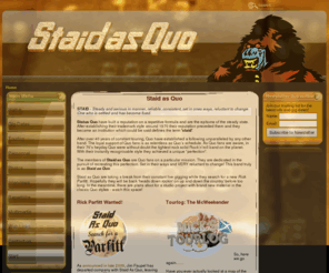 staidasquo.com: Staid as Quo
Staid As Quo - heads down, no nonsense.
