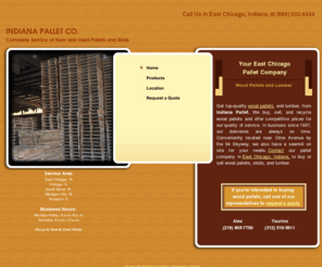 indianapallet.net: Pallet Company, Wood Pallets, Skids, Recyle Used & New | East Chicago,
Contact our pallet company in East Chicago, Indiana, to buy or sell wood pallets, skids, and lumber.