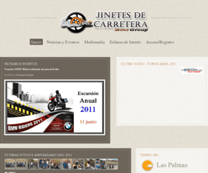 jinetesdecarretera.es: Inicio
Website Motoclub Jinetes de Carretera